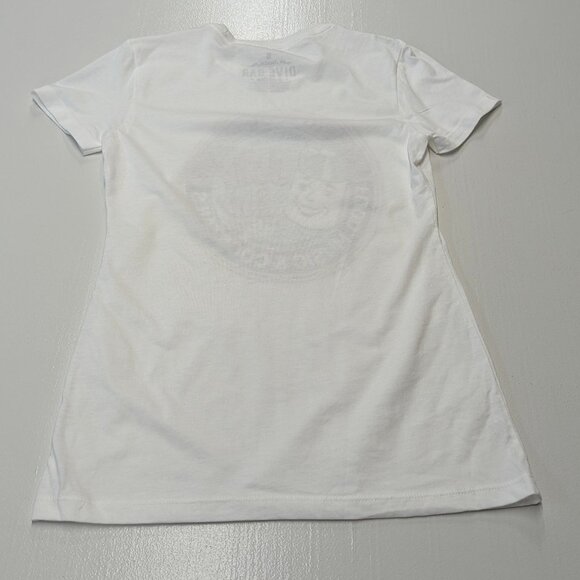 NWOT Two Dive Bar by Chick Shirt Club Size Small White - Picture 12 of 14